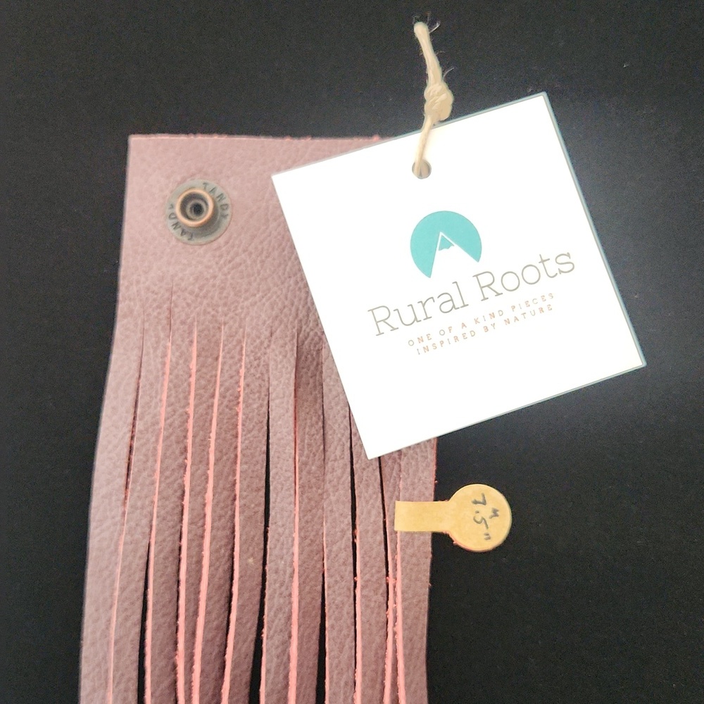 NWT Rural Roots Leather Band - Picture 5 of 7